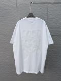 Loewe 26SS Classic Embroidered Logo Short Sleeve Unisex Canal Loose T-shirt