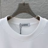 Loewe 26SS Classic Embroidered Logo Short Sleeve Unisex Canal Loose T-shirt