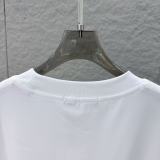 Amiri 26SS Fashion Patch Embroidered Logo Short Sleeve Unisex Canal Round Neck T-shirt