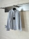 Louis Vuitton Fashion Striped Fox Embroidered Collar Long Sleeve Shirt