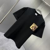Burberry 26SS Fashion Logo Printed Short Sleeve Unisex Canal Round Neck T-shirt