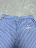 Louis Vuitton 26SS Fashion Stripe Logo Printed Collar Short Sleeve Shirt Set