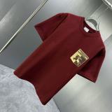 Burberry 26SS Fashion Logo Printed Short Sleeve Unisex Canal Round Neck T-shirt