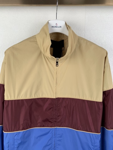 Prada Fashion Classic Three tone Jacket Couple Casual Versatile Coat
