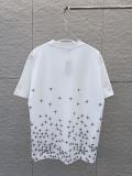 Amiri 26SS Fashion Hexagonal Star Printed Embroidered Logo Short Sleeve Unisex Canal Round Neck T-shirt