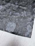 Gucci 26SS Fashion Flower Printed Mulberry Silk Short Sleeved Shirt