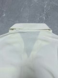 Louis Vuitton 26SS Classic 3D Embroidered Logo Silk Short Sleeved Shirt