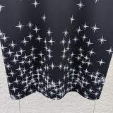 Amiri 26SS Fashion Hexagonal Star Printed Embroidered Logo Short Sleeve Unisex Canal Round Neck T-shirt