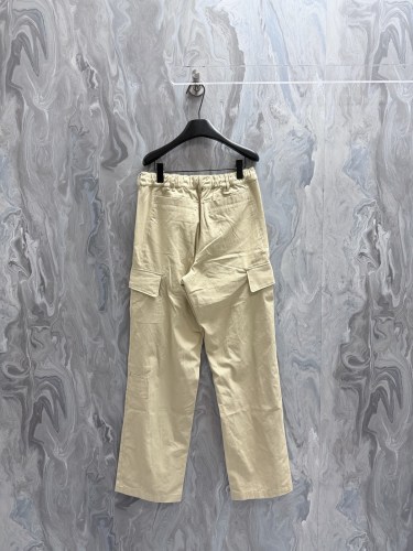 Louis Vuitton 26SS Classic Versatile Embroidered Logo Workwear Pants
