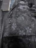 Gucci 26SS Fashion Flower Printed Mulberry Silk Long Sleeve Shirt