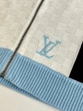 Louis Vuitton 26SS Fashion Color blocked Checkered Jacquard Knitted Zipper Jacket