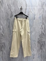Louis Vuitton 26SS Classic Versatile Embroidered Logo Workwear Pants