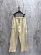 Louis Vuitton 26SS Classic Versatile Embroidered Logo Workwear Pants