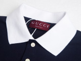 Gucci Classic Simple Versatile Pocket Collar Polo Shirt