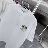 Givenchy 26SS Fashion 3D Logo Printed Short Sleeve Unisex Canal Round Neck T-shirt