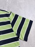 Prada 26SS Fashion Stripe T-shirt Couple Versatile Casual Short Sleeve
