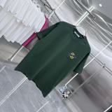 Givenchy 26SS Fashion 3D Logo Printed Short Sleeve Unisex Canal Round Neck T-shirt