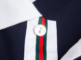 Gucci Classic Simple Versatile Pocket Collar Polo Shirt