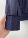 Louis Vuitton Classic Embroidered Logo Versatile Collar Pilot Jacket Coat