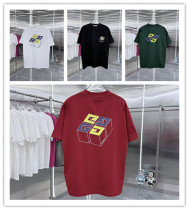 Givenchy 26SS Fashion 3D Logo Printed Short Sleeve Unisex Canal Round Neck T-shirt