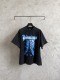 Balenciaga 26SS Fashion Eiffel Tower Lightning Printed T-shirt Couple Casual Oversize Short Sleeve