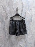 Gucci 26SS Fashion Flower Printed Mulberry Silk Casual Versatile Shorts