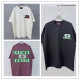 Gucci 26SS Classic 3D Overlapping Logo Printed Short Sleeve Unisex Canal Loose T-shirt