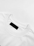 Amiri Classic Logo Printed Round Neck T-shirt Couple Casual Versatile Short Sleeve