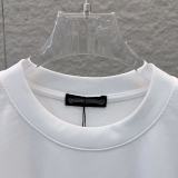 Chrome Hearts 26SS Classic 3D Embroidered Short Sleeve Unisex Canal Round Neck T-shirt