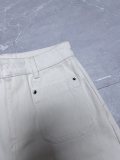 Dior 26SS Fashion Logo Printed Pocket Wide Leg Jeans