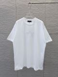 Chrome Hearts 26SS Classic 3D Embroidered Short Sleeve Unisex Canal Round Neck T-shirt