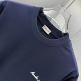 Moncler 26SS Simple Logo Printed Short Sleeve Unisex Canal Round Neck T-shirt