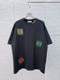 Loewe 26SS Fashion Embroidered Logo Short Sleeve Unisex Canal Loose T-shirt