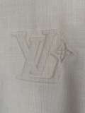 Louis Vuitton Classic Embroidered Logo Versatile Collar Pilot Jacket Coat
