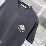 Givenchy 26SS Fashion 3D Logo Printed Short Sleeve Unisex Canal Round Neck T-shirt