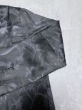 Gucci 26SS Fashion Flower Printed Mulberry Silk Long Sleeve Shirt