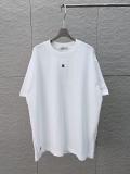 Dior 26SS Classic Embroidered Logo Short Sleeve Unisex Canal Round Neck T-shirt