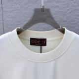 Gucci 26SS Classic 3D Overlapping Logo Printed Short Sleeve Unisex Canal Loose T-shirt