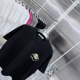 Givenchy 26SS Fashion 3D Logo Printed Short Sleeve Unisex Canal Round Neck T-shirt