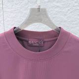 Gucci 26SS Classic Crack GG Printed Short Sleeve Unisex Canal Loose T-shirt