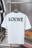 Loewe 26SS Heavy Industry Embroidered Logo Short Sleeve Unisex Casual Loose T-shirt
