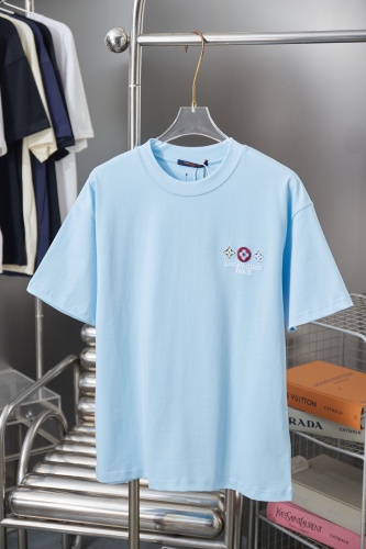 Louis Vuitton 26SS Classic Embroidered Logo Short Sleeve Unisex Casual Versatile T-shirt