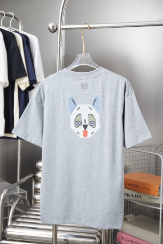 Loewe 26SS Fashion Embroidered Short Sleeve Unisex Casual Loose T-shirt