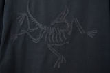 ARC'TERYX Classic Embroidered Logo Short Sleeve Couple Casual Loose Reflective T-shirt