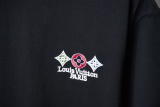 Louis Vuitton 26SS Classic Embroidered Logo Short Sleeve Unisex Casual Versatile T-shirt