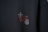 Louis Vuitton 26SS Fashion Silicone Letter Hot Diamond Short Sleeve Couple Casual Loose T-shirt