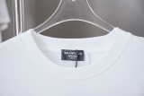 Balenciaga 26SS Classic Hot Diamond Embroidered Logo T-shirt Couple Casual Oversize Short Sleeve