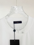 Louis Vuitton Classic Hollow Embroidery Logo Round Neck T-shirt Unisex Loose Casual Short Sleeve