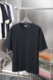 Balenciaga 26SS Classic Hot Diamond Embroidered Logo T-shirt Couple Casual Oversize Short Sleeve