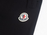 Moncler Classic Embroidered Logo Sports Pants Couple Casual Versatile Pants